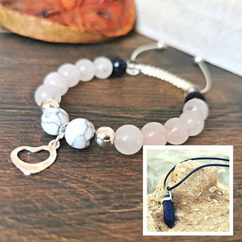 Гривната на зодия Телец + Подарък "Колието на късмета"